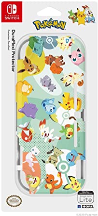 Nintendo Switch Lite DuraFlexi Protector (Pokemon: Pikachu & Friends) by HORI - Officially Licensed by Nintendo & The Pokemon Company international