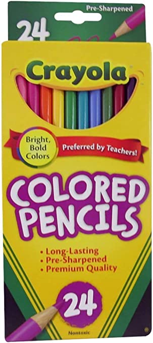 Crayola colored pencils, Pack of 2, Multi