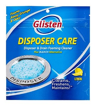 Glisten DP06N-PB Disposer Care Foaming Garbage Disposer Cleaner-49 Ounces 4 Uses-Powerful Disposal Cleanser for Complete Cleaning of Entire Disposer