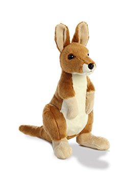 Aurora World Flopsie Toy Kangaroo Plush, 12"
