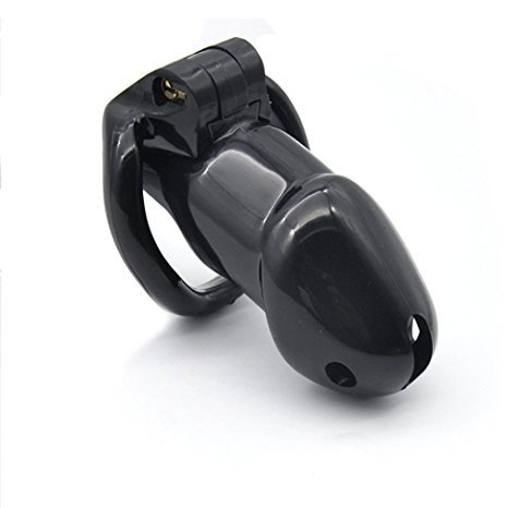 FeiGu Cock Cage Chastity Cage Device for Male Penis Exercise Sex Toys for Adults 142 (long, black)