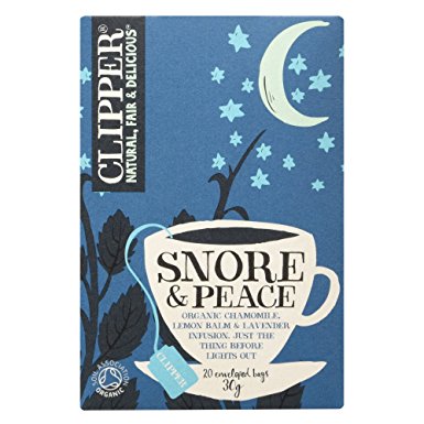 Clipper Snore and Peace, 20 x 30g Tea Bags
