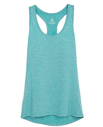 icyZone Activewear Running Workouts Clothes Yoga Racerback Tank Tops for Women