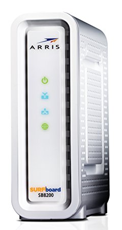 Next-Generation ARRIS SURFboard SB8200 DOCSIS 3.1 Cable Modem - Retail Packaging- White