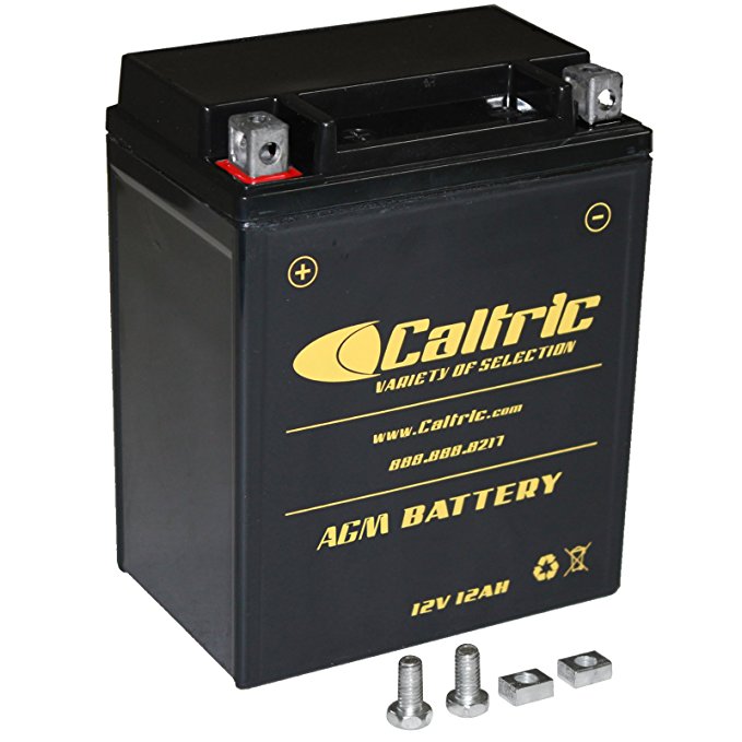 CALTRIC AGM BATTERY Fits POLARIS TRAIL BLAZER 250 1996-2004