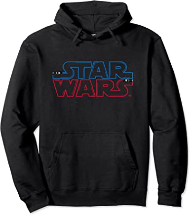 Star Wars Lightsaber Logo Pullover Hoodie