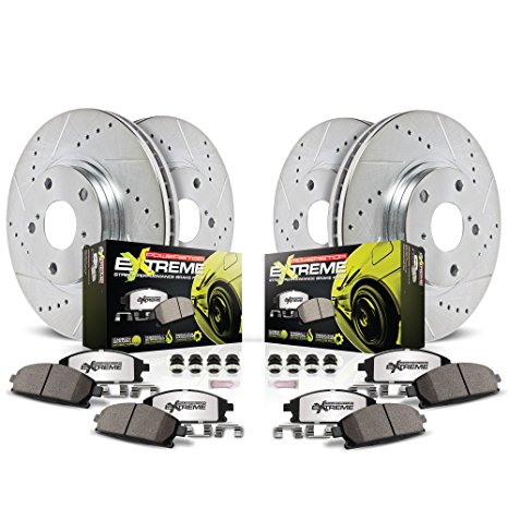 Power Stop K1365-26 1-Click Street Warrior Z26 Brake Kit