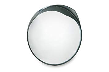 Maxsa 12" Convex Mirror, Eliminates blind spots in Driveways, Corners & Aisles. Park Right 37360