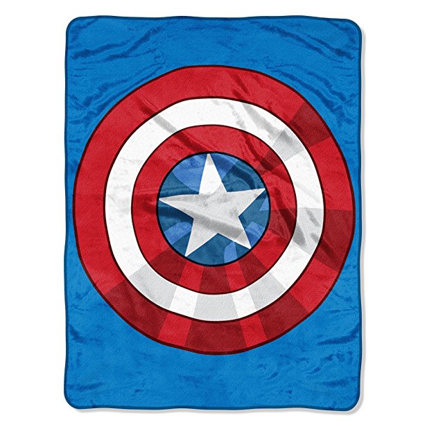 The Avengers, The Shield Micro Raschel Throw Blanket, 46" x 60"