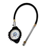 Professional Tire Pressure Gauge Developed for Mechanics Measures Up To 100 Psi  Best Use for Car Bike Motorcycle RV Motorhome SUV ATV Truck 100 Guaranteed Manufacturers Lifetime Warranty