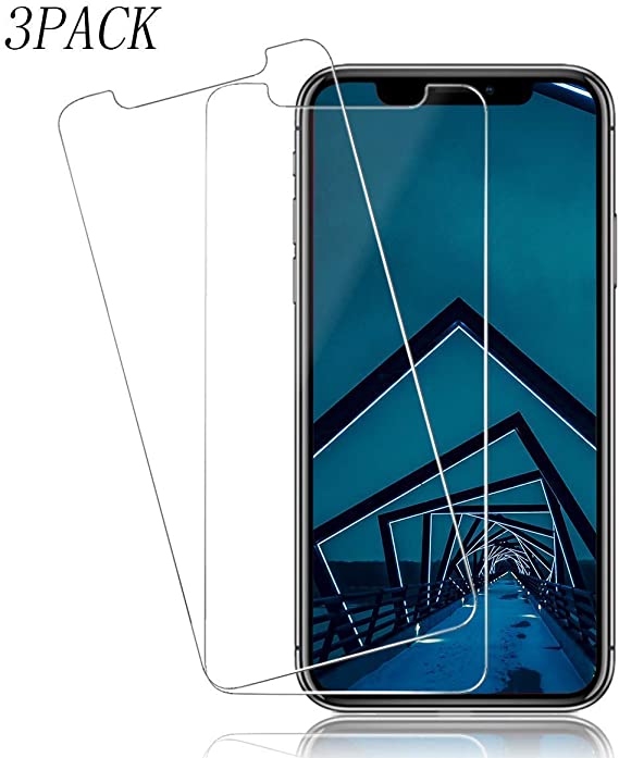 Newcos Protector for iPhone 11 Pro Screen Protector 9H Tempered Glass Ultra Slim Thin Full Coverage Premium Film Protection Bubble Free Clear Smooth for iPhone 11Pro (5.8 inch)(3 Pack)