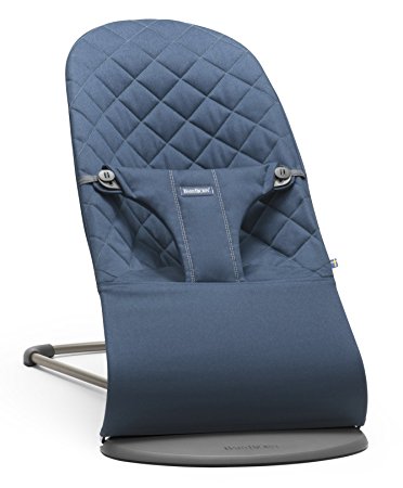 BABYBJORN Bouncer Bliss, Midnight Blue/Cotton