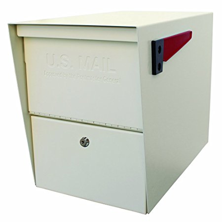 Mail Boss Package Master Security Mailbox, White 7207