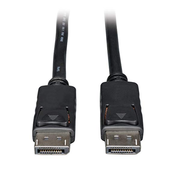 Tripp Lite DisplayPort Cable with Latches (M/M), DP to DP, 1080p, 20-ft. (P580-020)