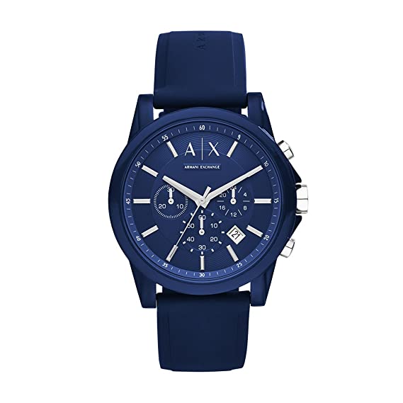 Armani Exchange Analogue Men's Watch (Blue Colored Strap)