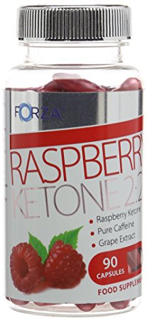 FORZA Raspberry Ketone 2:2:1 – High Strength Diet Pills with Pure Raspberry Ketone for Weight Loss - 90 Capsules