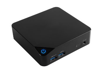 MSI Cubi Intel Pentium 3805U 1.9 GHz DDR3L WiFi 802.11ac Bluetooth Barebones PC Black (Cubi-002BUS)