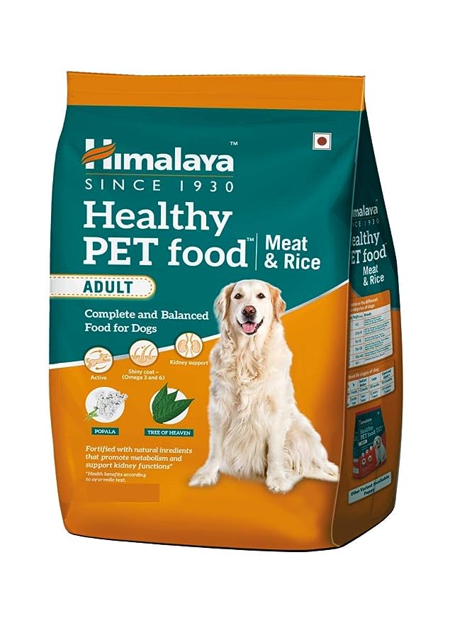 Himalaya Healthy Powder Pet Food, Meat & Rice, Adult Dog, 10 Kg (10000 Gram)
