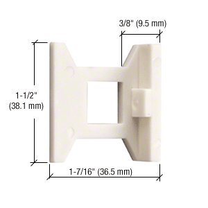 C.R. LAURENCE DL2210SG CRL Standard Flush Bolt Guide