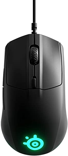 SteelSeries Rival 3 - Gaming Mouse - 8,500 CPI TrueMove Core Optical Sensor - 6 Programmable Buttons - Split Trigger Buttons