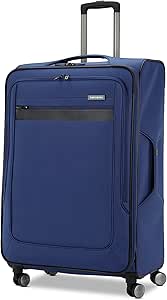 Samsonite Ascella 3.0 Softside Expandable Luggage, Sapphire Blue, Large Exp Spinner