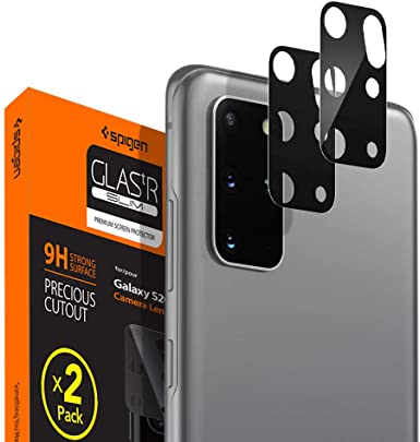 Spigen Camera Lens Screen Protector [2 Pack] Designed for Galaxy S20 Plus