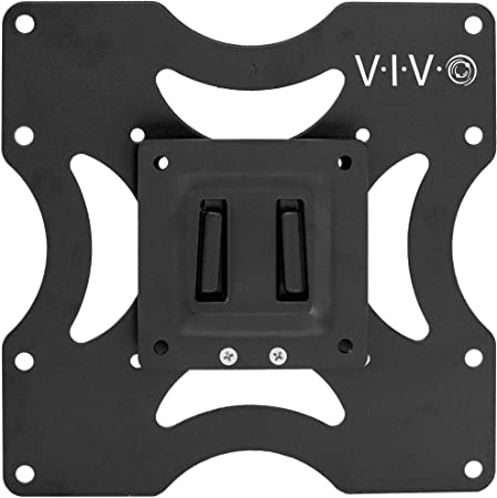 VIVO Basic TV Wall Mount Bracket for 23 to 37 inch Screens, Max 200x200mm VESA with Removable Mounting Plate (MOUNT-VW2X2A)