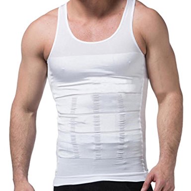 Amazon Prime Deals, Mens Compression Shirt, Body Shaper Workout Tank Tops Training Shirt Undershirts