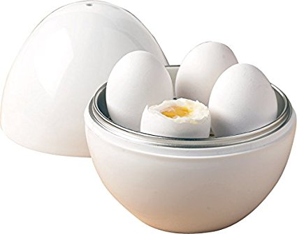 Miles Kimball White Microwave Egg Boiler