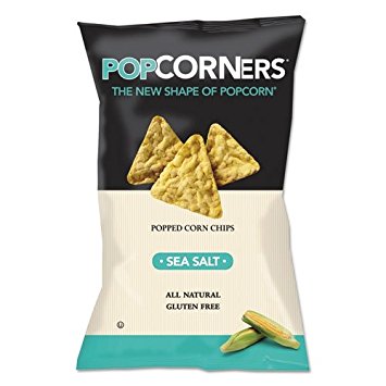 Popcorners Sea Salt Popped Corn Chips, 5 oz