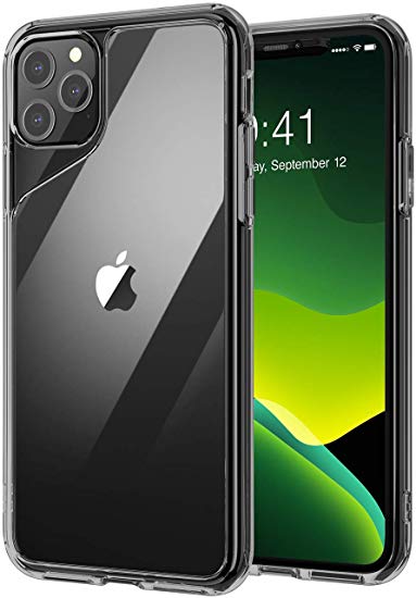 i-Blason Halo Series for iPhone 11 Pro, Scratch Resistant Clear Case for iPhone 11 Pro 5.8 Inch 2019 Release (Black)