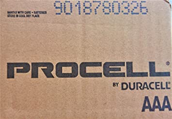 Duracell Procell AAA 144 Counts - 6 Packs (24 Counts in Each Pack)
