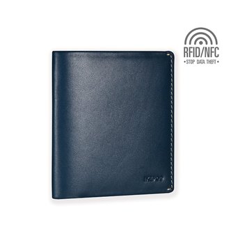 Ikepod Slim Carry Wallet ( 6 Colours) [ Italy Made // Top Leather] [RFID Blocking and Slim Stitching !]