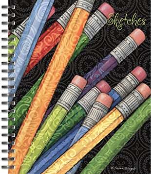 Lang  Sketches Schoolhouse Spiral Bound Sketchbook by Susan Winget, 9 x 11 inches, 176 pages (4006507)