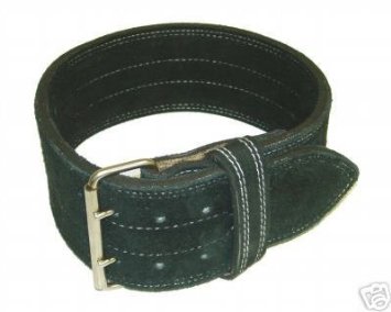 Ader Leather Power Lifting Weight Belt- 4 Black