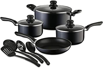 Chef's Star 11 Piece Professional Grade Aluminum Non-stick Pots & Pans Set