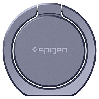 Spigen Style Ring POP Phone Ring Phone Grip /Stand/Holder/Kickstand for iPhone X / 8 / 8 plus / 7 / 7 Plus / Galaxy Note 8 / S8 / S8 Plus / S7 Edge /compatible with Magnetic Car Mount - Orchid Grey