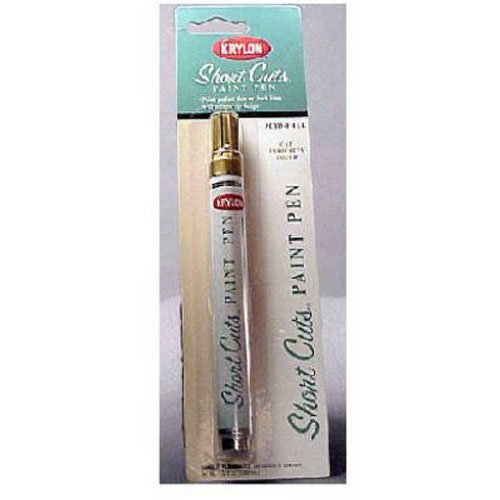 Krylon KSCP901 Short Cuts Paint Pen,  Gold Leaf, .33 Ounce