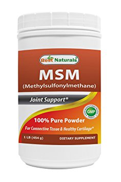 Best Naturals MSM Pure Powder, 1 Lb