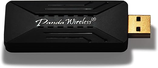 Panda Wireless® PAU0C AC1200 Dual Band Wireless-AC USB Adapter - Windows 7/8/10/11/2019/2022, MXLinux, EndeavourOS, Mint, Ubuntu, Fedora, openSUSE, Rocky, Lubuntu, Zorin, Kali Linux and Raspbian