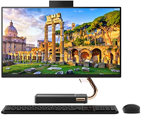 Lenovo IdeaCentre A540-24ICB F0EL001RUS All in One Desktop with Touchscreen FHD 23.8 Inch Display Intel Core i5-9400T, 8GB DDR4, 512GB SSD, Bluetooth, HD Camera, Integrated Speakers, Windows 10 Home