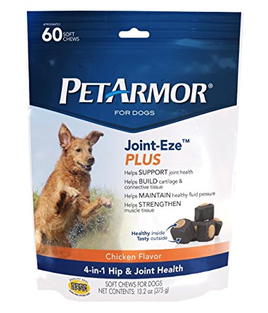 PetArmor Joint-Eze Plus for Dogs, 60 count