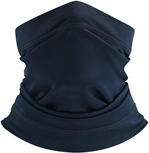 PAGE ONE Multifunctional Neck Gaiter Face Scarf Mask,Women Men Bike Motorcycle Hiking Fishing Face Scarf Bandana Mask