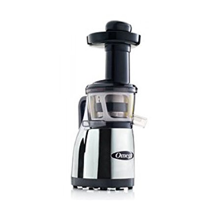 Omega VRT380HDC Vertical Masticating Juicer (Chrome)