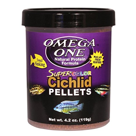 Omega One Super Color Cichlid Pellets Small Sinking