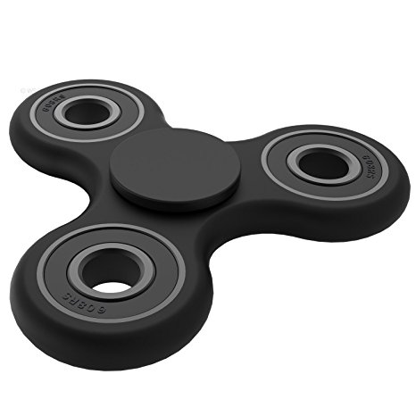 WBESEV Tri-Spinner Fidget Toy Dirt Resistant EDC 4 mins  Hand Spinner Stress Reducer Anti-Anxiety Spinner(Upgraded Version 2017)