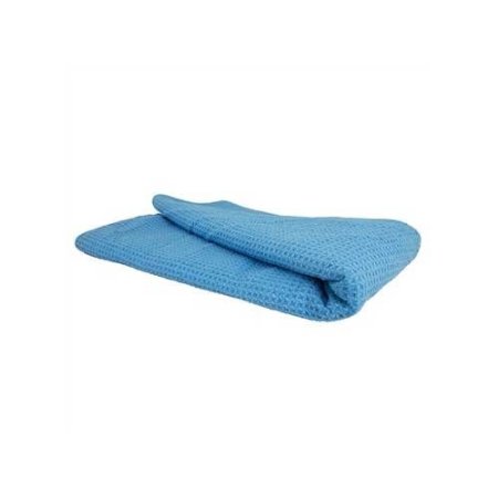 Chemical Guys MIC_701_01 Glass and Window Waffle Weave Towel, Blue (16 in. x 27 in.)