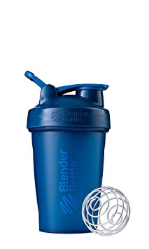 BlenderBottle Classic Loop Top Shaker Bottle, Navy/Navy, 20-Ounce Loop Top