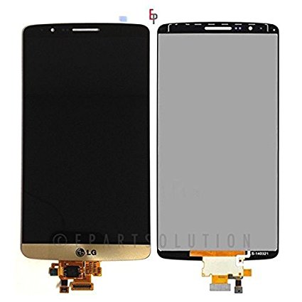 ePartSolution-OEM LG G3 D850 D851 D855 VS985 LCD Display Touch Digitizer Screen Assembly Gold Replacement Part USA Seller