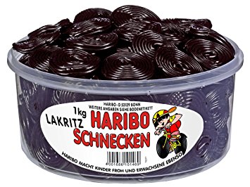 Haribo Schnecken Lakritz 1 kg